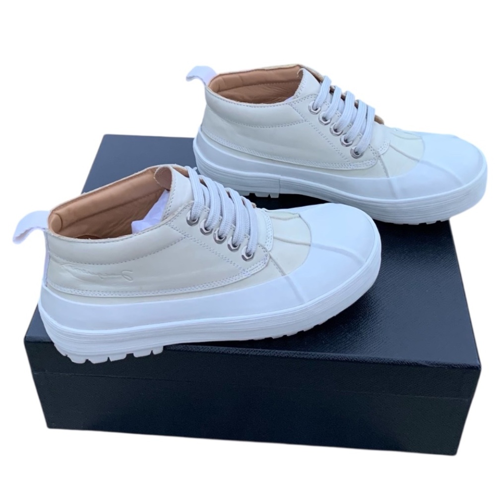 Authentic Jacquemus White 'Les Meuniers' Boots